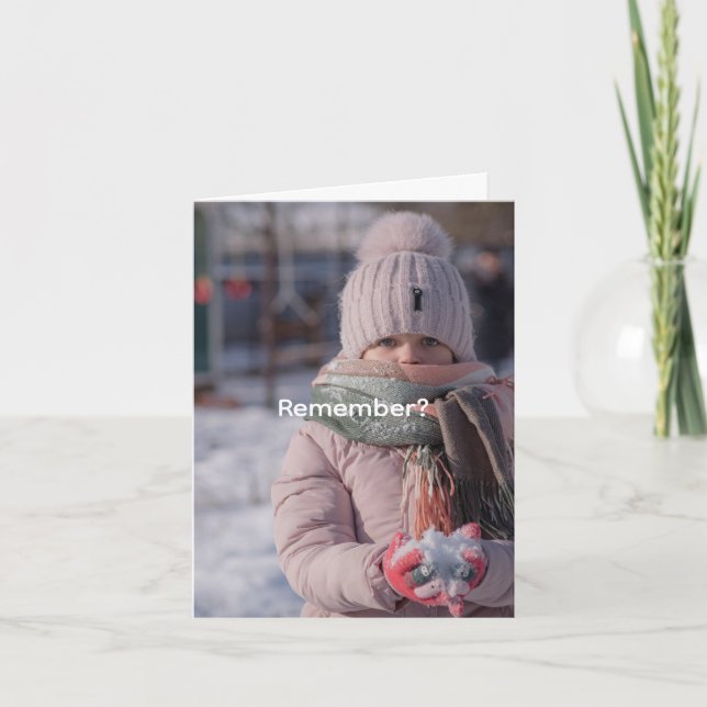 SO COLD FRIENDSHIP CARD (Front)