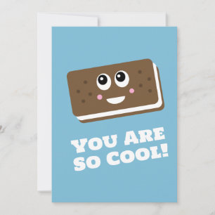So Cool Ice Cream Sandwich Card