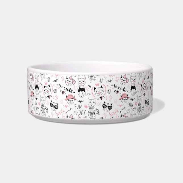 So Cute Cat Bowl (Front)