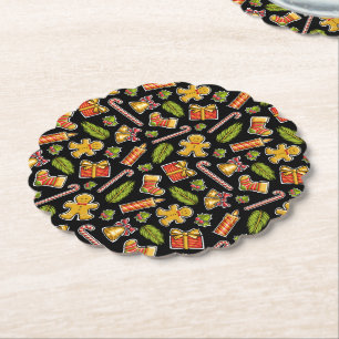 So Cute Christmas  Paper Coaster