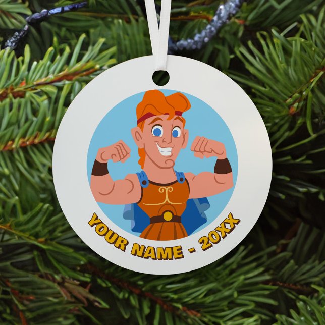 So Cute Hercules Metal Ornament (Ornament on tree)