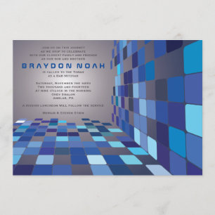 SO DIGITAL Bar Bat Mitzvah Invitation