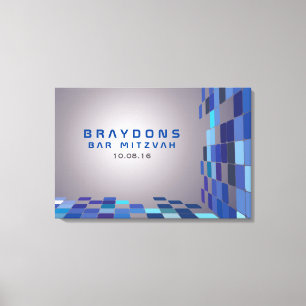 SO DIGITAL Bar Bat Mitzvah Sign In Board