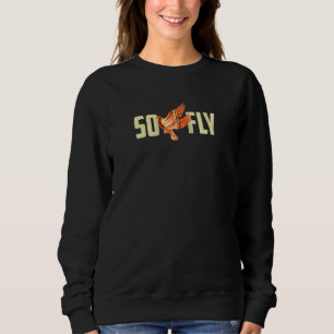 So Fly Cute Heart Beats For Pigeon Bird Zip Sweatshirt