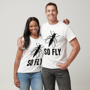 SO FLY, Funny Mens Guys T-shirts