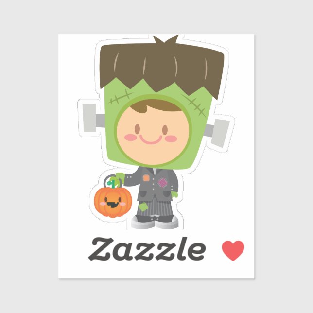 So Franken Cute Frankenstein Kids Halloween (Sheet)