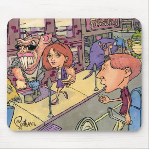 So Freaky Mouse Pad