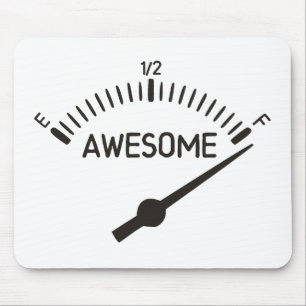 So Full of Awesome Gauge Mouse Pad