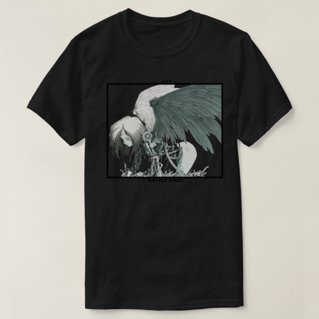 So Funny Alita Battle Angel Classic Fans T-Shirt (Design Front)