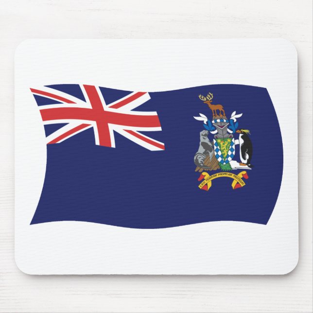 So Georgia And Sandwich Flag Mousepad (Front)