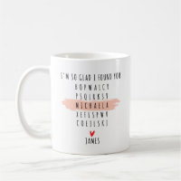 So Glad I Found You Name Word Search