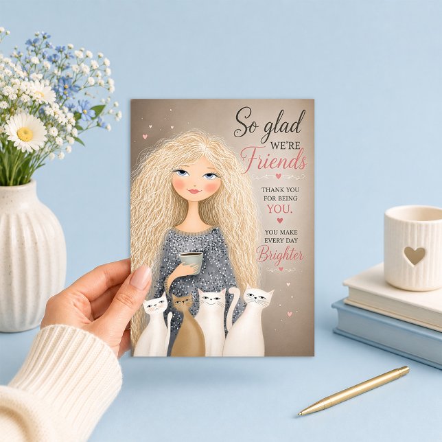 So Glad We're Friends Together Card (Creator Uploaded)