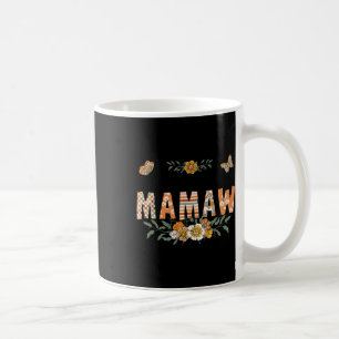 So God Made A Mamaw Flower Happy Mothers Day Grand Coffee Mug