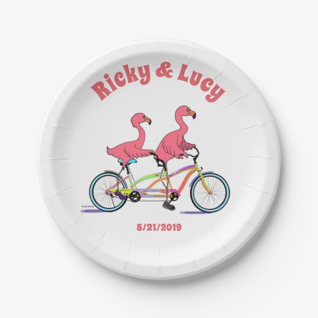 So Happy Together Paper Plate (Front)
