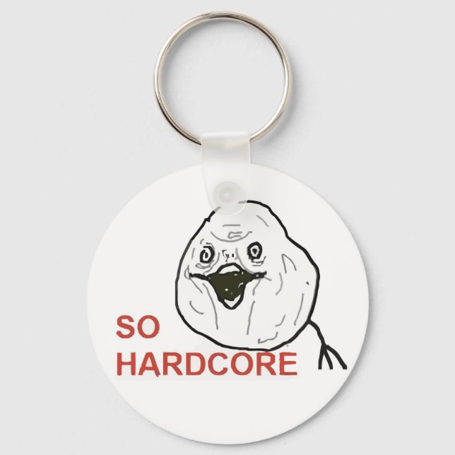 So Hardcore Keychain (Front)