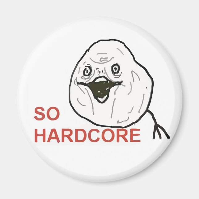 So Hardcore Magnet (Front)