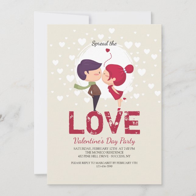So In Love Invitation (Front)