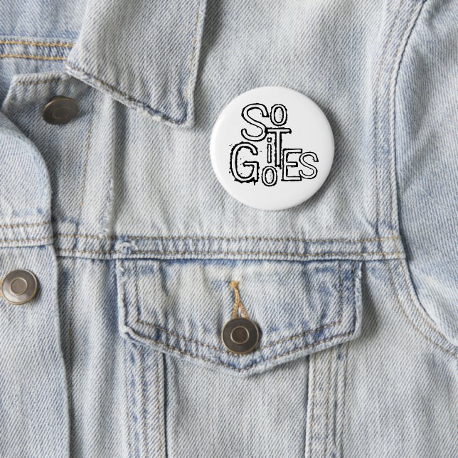 So it goes 2 inch round button (In Situ)