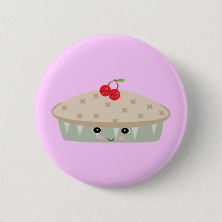so kawaii cherry pie 2 inch round button