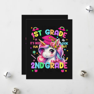 So Long 1st Grade 2nd Grade Here I Come Holiday Card