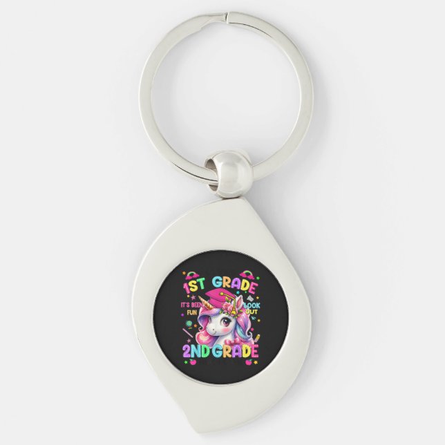 So Long 1st Grade 2nd Grade Here I Come Keychain (Front)