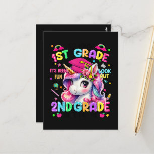 So Long 1st Grade 2nd Grade Here I Come Postcard