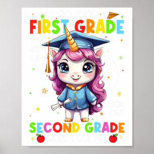 So Long 1st Grade Graduation Last Day Of School Poster