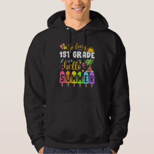 So Long 1st Grade Hello Summer Popsicle Ice Cream Hoodie