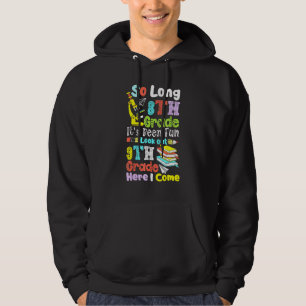 So Long 8th Grade 9th Grade Here I Come Graduation Hoodie