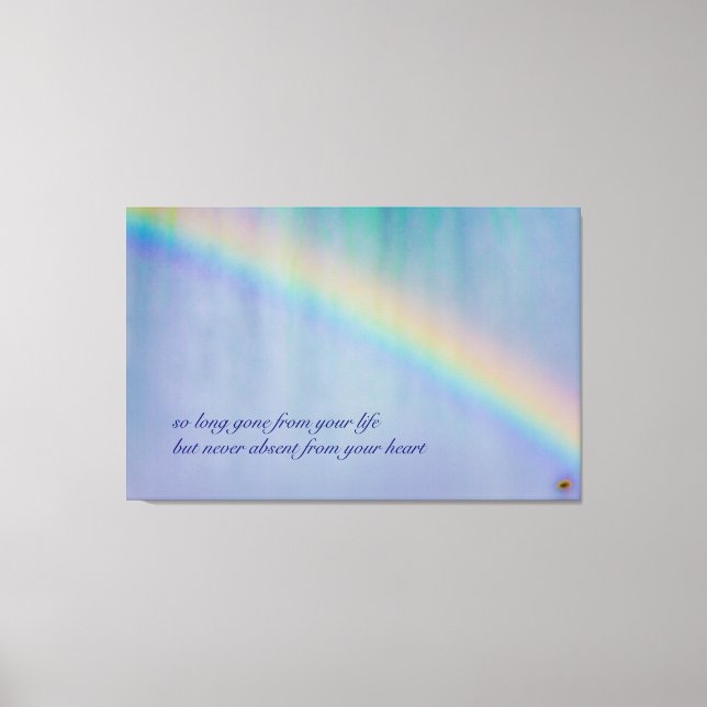 So Long Gone Canvas Print (Front)