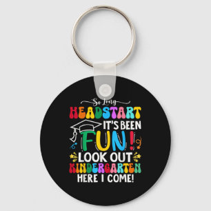 So Long Headstart Graduation 2025 Kindergarten Her Keychain