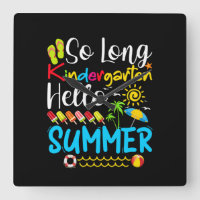 So Long Kindergarten Grade Hello Summer