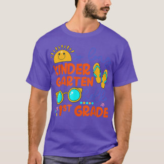 SO LONG KINDERGARTEN HELLO 1st GRADE Teacher Stude T-Shirt