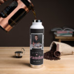 So Loved EDITABLE COLOR Water Bottle<br><div class="desc">Visit our shop at www.berryberrysweet.com for stylish and modern stationery and personalized gifts.</div>