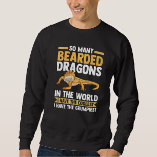 So Many Bearded Dragons Reptiles Sweatshirt
