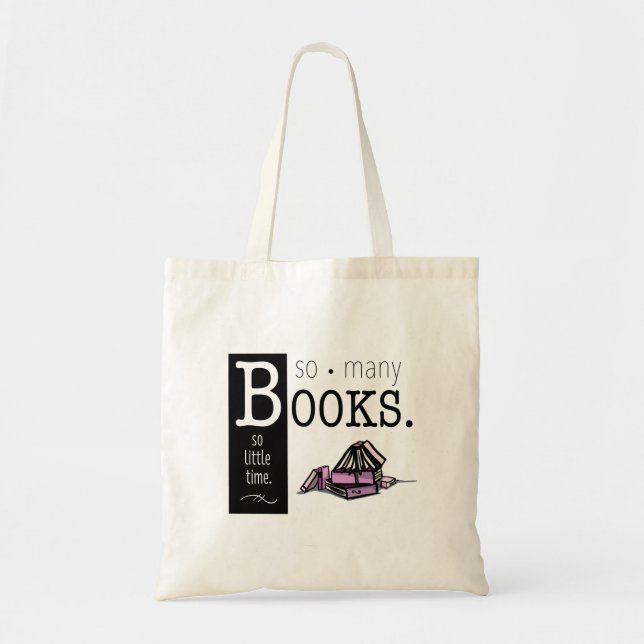 So Many Books Bag (Front)