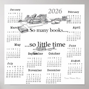 So Many Books, So Little Time...2026 Poster