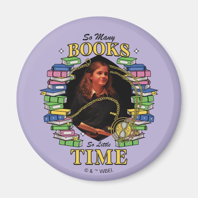 So Many Books, So Little Time Magnet (Front)