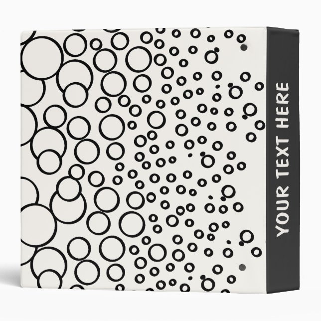 SO MANY BUBBLES Binder (Back/Spine)