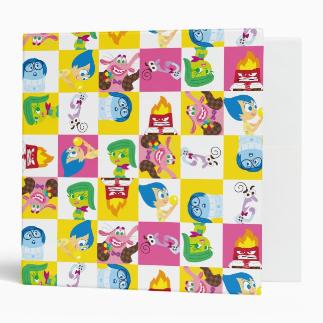 So Many Emotions Pattern Binder (Front/Inside)