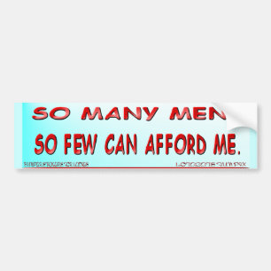So Many Men... Sticker