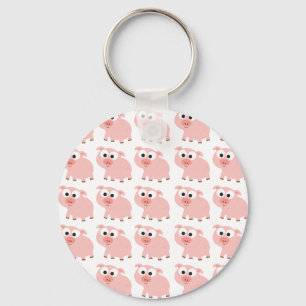 So Many Pigs Keychain