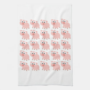 So Many Pigs Kitchen Towel