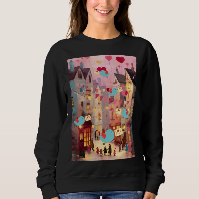 SO MANY VALENTINES FOR DELIVERY SWEATSHIRT (Front)