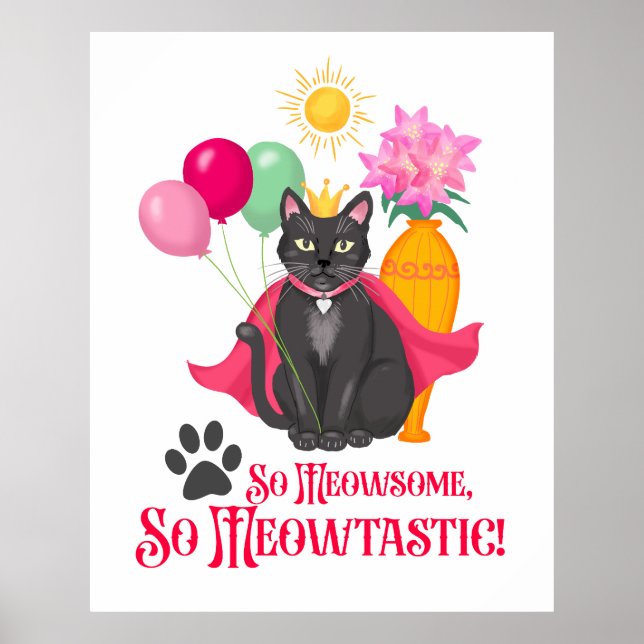 So Meowsome, So Meowtastic! Poster (Front)