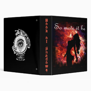So Mote It Be Book of Shadows/ Spell Book Binder