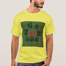 SO MUCH DAD -BLACK-RED-YELLOW-Men's Basic T-Shirt