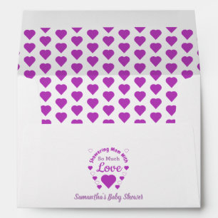 So Much Love Baby Shower Envelope