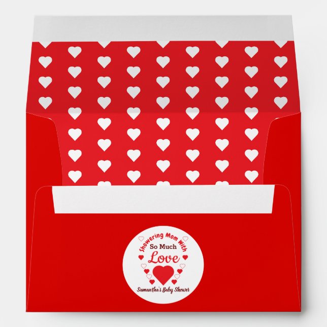 So Much Love Baby Shower Envelope (Back (Bottom))