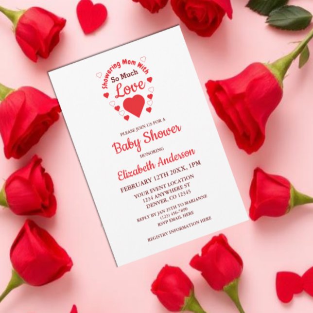So Much Love Baby Shower Invitation (Creator Uploaded)